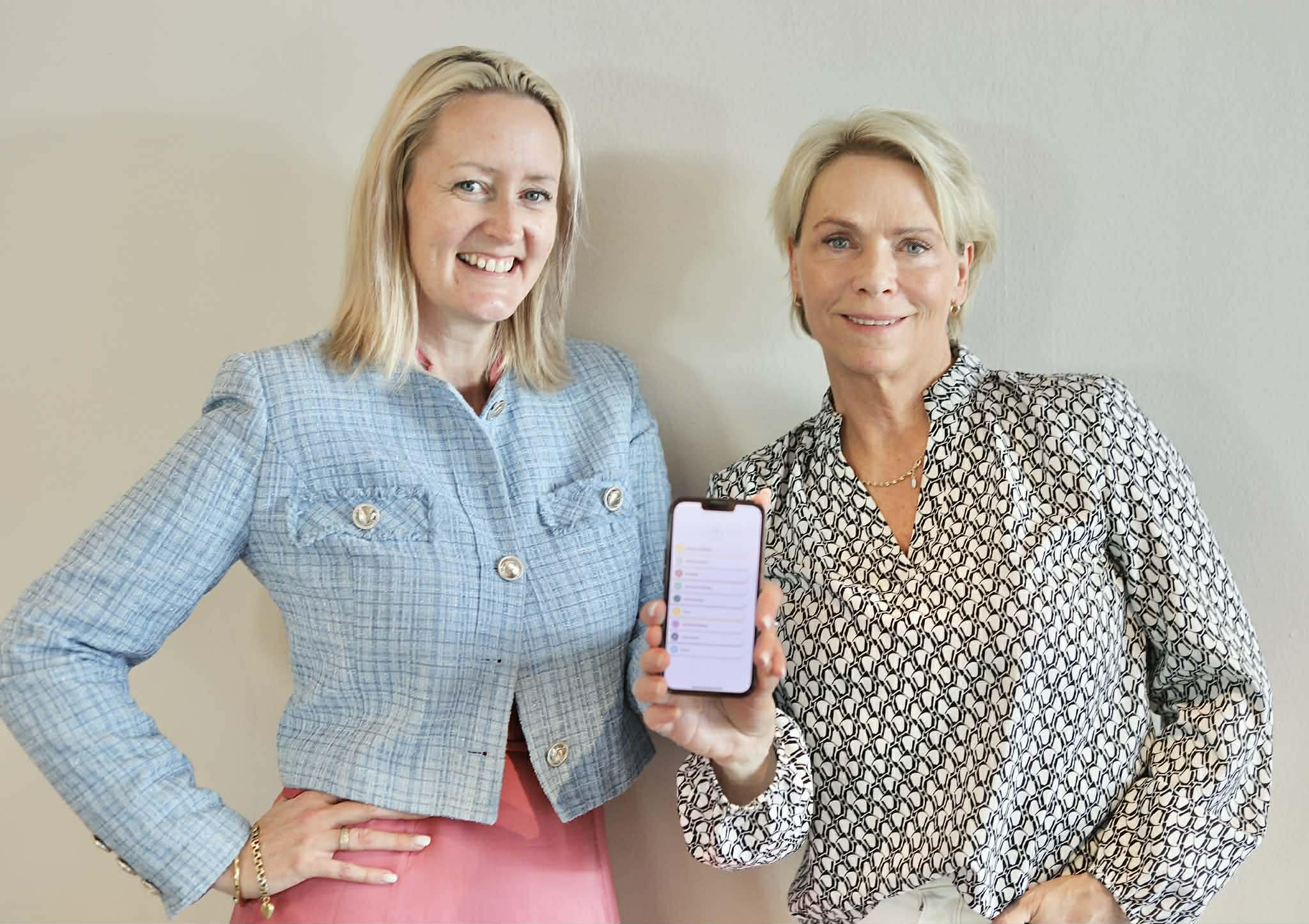 Mari Johanne Olsen og Grethe Andersen, gründere av Foreldreplanlegger